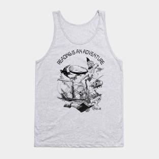 Reading is an adventure Tank Top